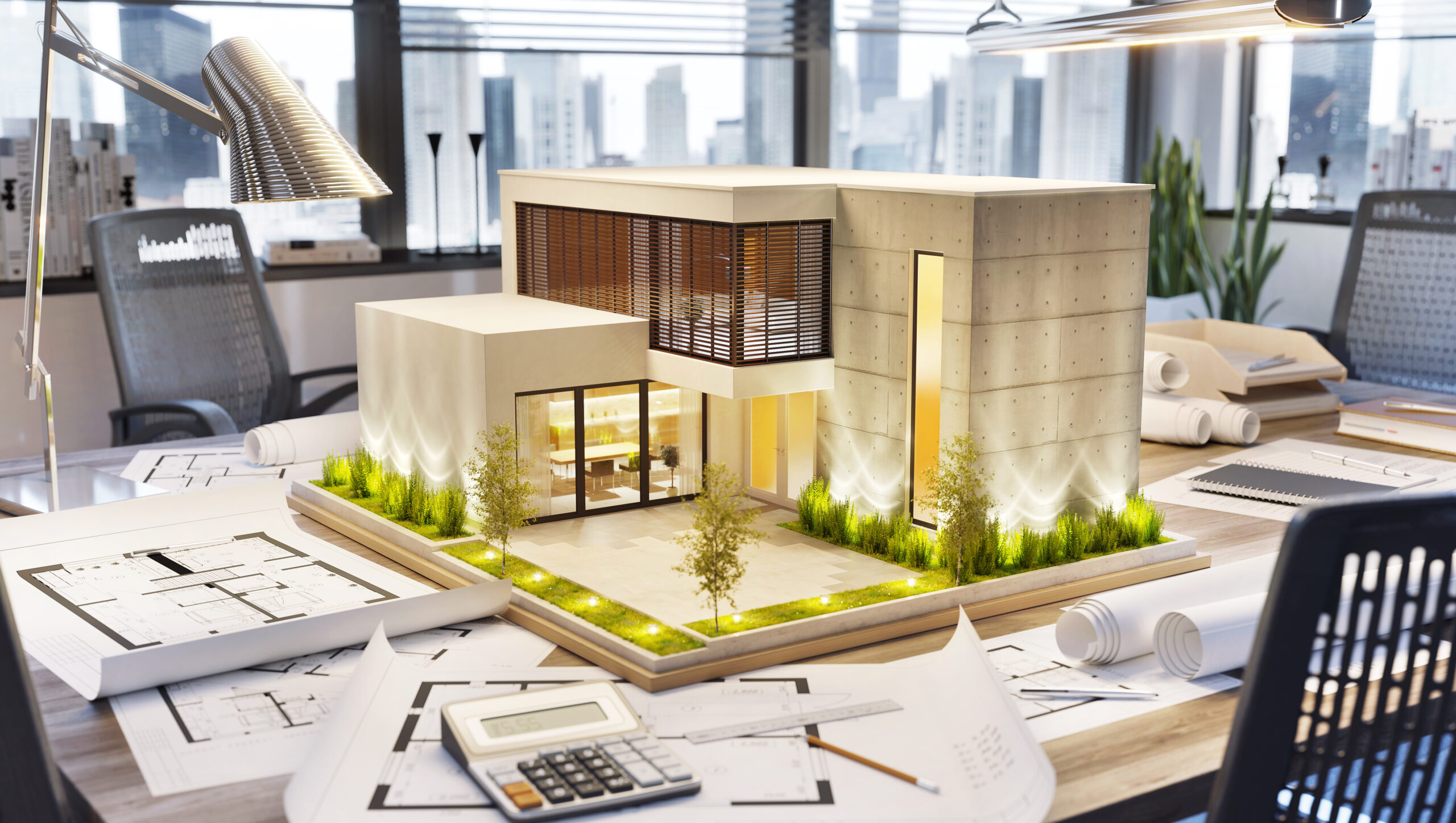 Сonstruction plan and home design development